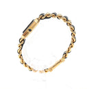 CHANEL Premiere Watches Metal Gold Tone Black CC Auth SW2895SAM-3