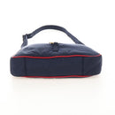 Saint Laurent Le Saint Cassette Shoulder Bag Nylon Navy Gold 733294 Auth SW2900M-10