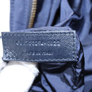 Saint Laurent Le Saint Cassette Shoulder Bag Nylon Navy Gold 733294 Auth SW2900M-23