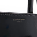 Saint Laurent Hand Bag Patent 2way Black 715201 Auth SW2907M-11