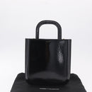 Saint Laurent Hand Bag Patent 2way Black 715201 Auth SW2907M-19