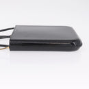 Saint Laurent Hand Bag Patent 2way Black 715201 Auth SW2907M-5