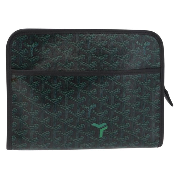 Goyard Herringbone Juvans MM Bag Limited Color of 2026 Evergreen Auth SW2909SM