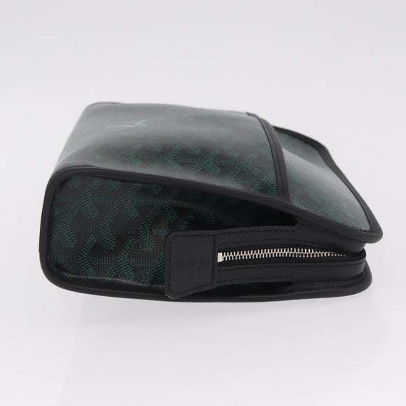 Goyard Herringbone Juvans MM Bag Limited Color of 2026 Evergreen Auth SW2909SM