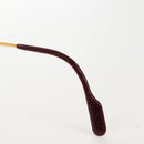 Cartier Santos Sunglasses Metal Gold Bordeaux Auth SW2911M-15