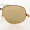 Cartier Santos Sunglasses Metal Gold Bordeaux Auth SW2911M-17