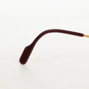Cartier Santos Sunglasses Metal Gold Bordeaux Auth SW2911M-25