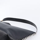Stella McCartney Flame Diamond Cut Chain Tote Bag Black Gold Silver Auth SW2912A-10