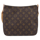 LOUIS VUITTON Monogram Looping MM Shoulder Bag M51146 LV Auth SW2914V-2