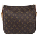 LOUIS VUITTON Monogram Looping MM Shoulder Bag M51146 LV Auth SW2914V-3
