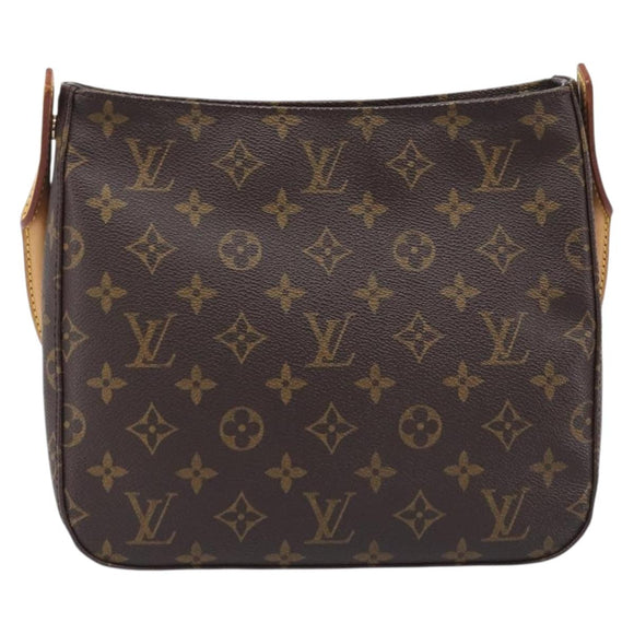 LOUIS VUITTON Monogram Looping MM Shoulder Bag M51146 LV Auth SW2914V