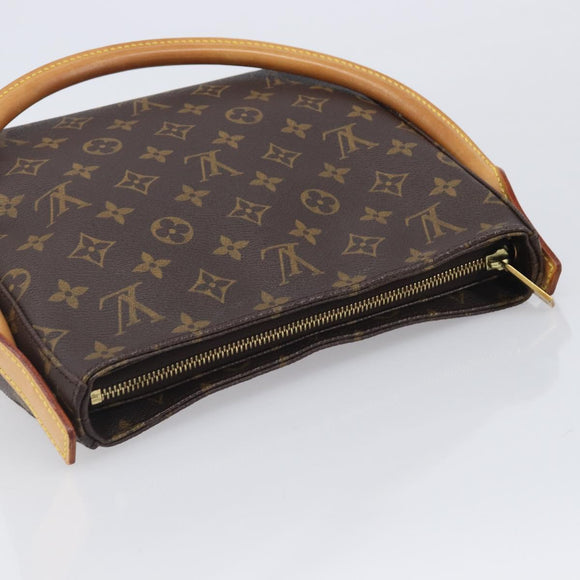 LOUIS VUITTON Monogram Looping MM Shoulder Bag M51146 LV Auth SW2914V