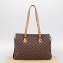 LOUIS VUITTON Damier Ebene Colombine Bag 100th anniversary N99037 Auth SW2915V-26