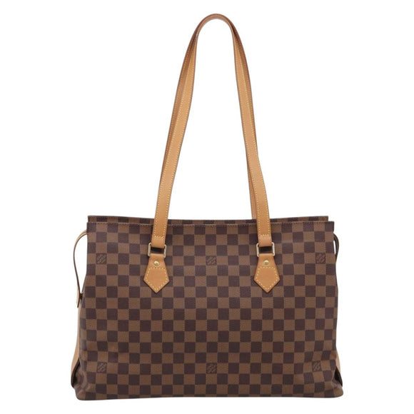 LOUIS VUITTON Damier Ebene Colombine Bag 100th anniversary N99037 Auth SW2915V
