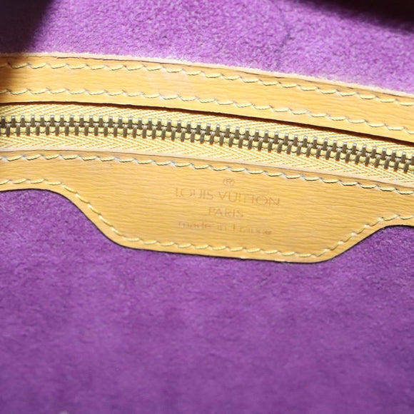 LOUIS VUITTON Epi Saint Jacques Shopping Shoulder Bag Yellow M52269 Auth sw321