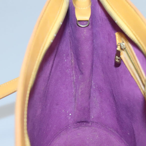 LOUIS VUITTON Epi Saint Jacques Shopping Shoulder Bag Yellow M52269 Auth sw321