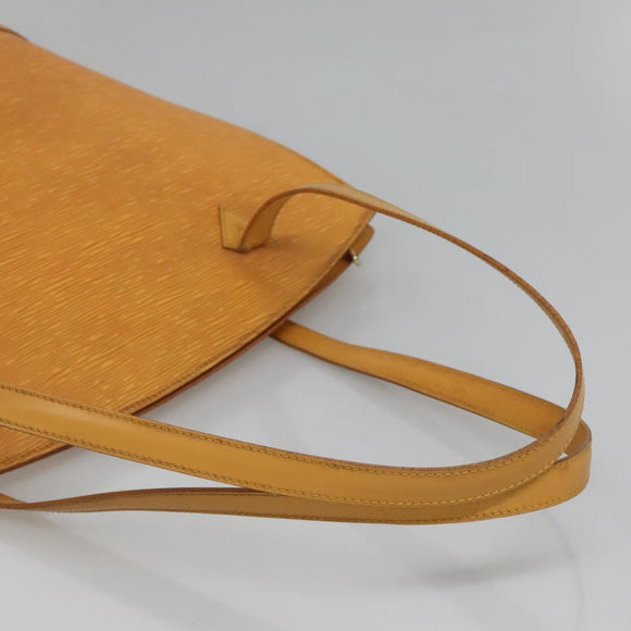 LOUIS VUITTON Epi Saint Jacques Shopping Shoulder Bag Yellow M52269 Auth sw321