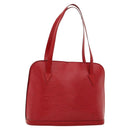 LOUIS VUITTON Epi Lussac Shoulder Bag Red M52287 LV Auth sw322-1