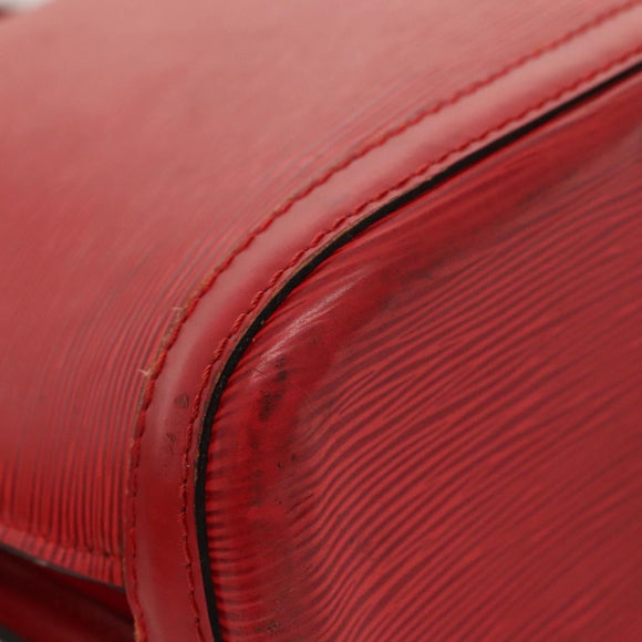 LOUIS VUITTON Epi Lussac Shoulder Bag Red M52287 LV Auth sw322