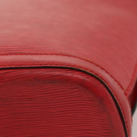 LOUIS VUITTON Epi Lussac Shoulder Bag Red M52287 LV Auth sw322