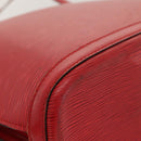 LOUIS VUITTON Epi Lussac Shoulder Bag Red M52287 LV Auth sw322-16
