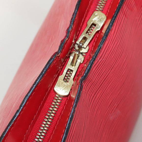 LOUIS VUITTON Epi Lussac Shoulder Bag Red M52287 LV Auth sw322