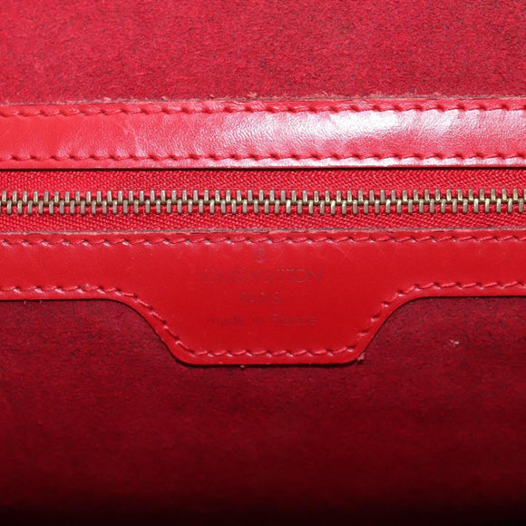LOUIS VUITTON Epi Lussac Shoulder Bag Red M52287 LV Auth sw322