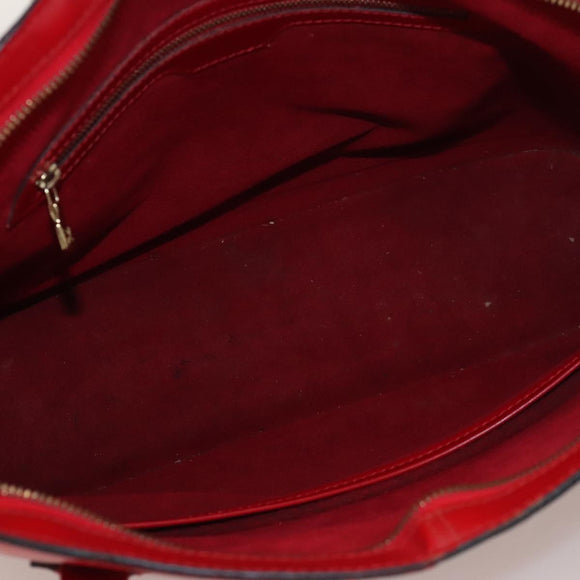 LOUIS VUITTON Epi Lussac Shoulder Bag Red M52287 LV Auth sw322
