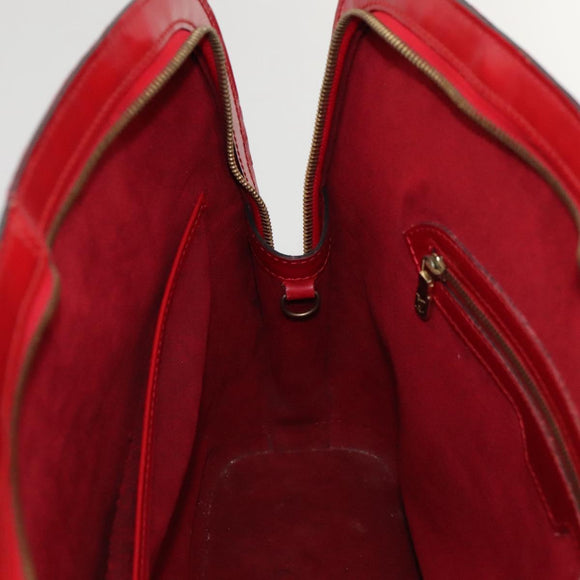 LOUIS VUITTON Epi Lussac Shoulder Bag Red M52287 LV Auth sw322