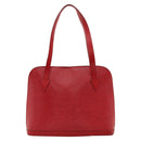 LOUIS VUITTON Epi Lussac Shoulder Bag Red M52287 LV Auth sw322-2
