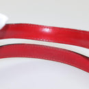 LOUIS VUITTON Epi Lussac Shoulder Bag Red M52287 LV Auth sw322-8