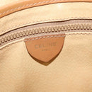 CELINE Macadam Canvas Shoulder Bag PVC Leather Brown Gold Auth sw330-18