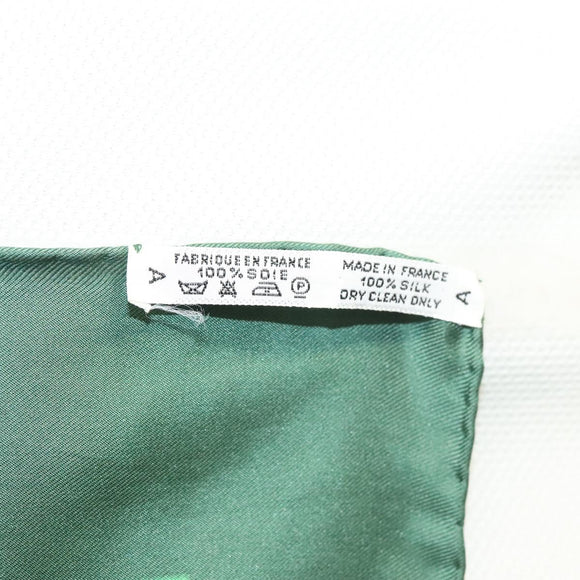 HERMES Carre 90 Scarf ""Parmi les fleurs je compte les heures"" Silk Auth sw335