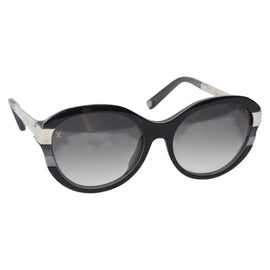 LOUIS VUITTON Petite Spencer Cat Eye Sunglasses plastic Black Z0489E Auth sw370