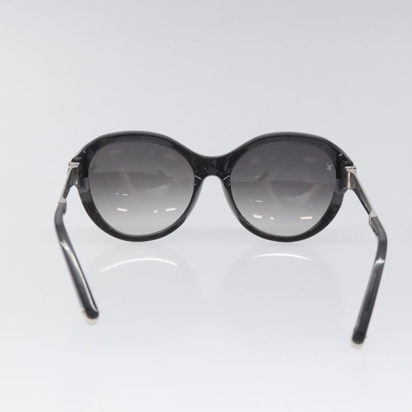 LOUIS VUITTON Petite Spencer Cat Eye Sunglasses plastic Black Z0489E Auth sw370