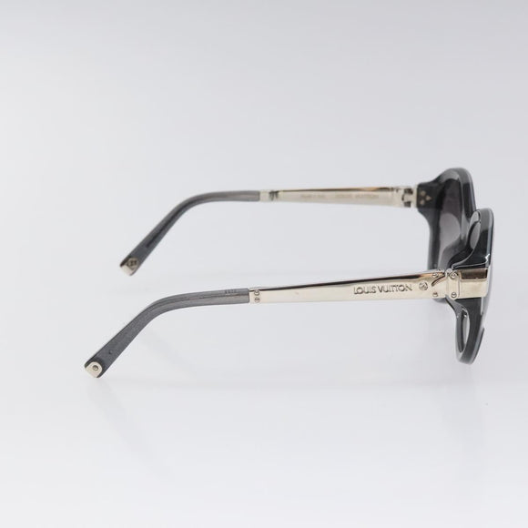 LOUIS VUITTON Petite Spencer Cat Eye Sunglasses plastic Black Z0489E Auth sw370