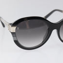 LOUIS VUITTON Petite Spencer Cat Eye Sunglasses plastic Black Z0489E Auth sw370-6