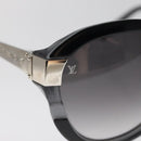 LOUIS VUITTON Petite Spencer Cat Eye Sunglasses plastic Black Z0489E Auth sw370-8