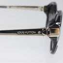 LOUIS VUITTON Petite Spencer Cat Eye Sunglasses plastic Black Z0489E Auth sw370-9