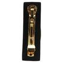 Salvatore Ferragamo Valletta Cotton 2Set Black Gold Auth sw374-3