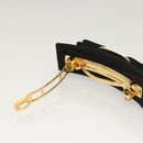 Salvatore Ferragamo Valletta Cotton 2Set Black Gold Auth sw374-7