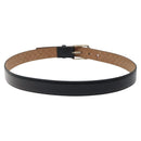 GUCCI Belt Leather Outlet 39.4"" Black 201766 Auth sw382-3