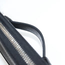 GUCCI GG Supreme Phone Holder Shoulder Bag PVC Black Silver 724357 Auth sw385AM-22