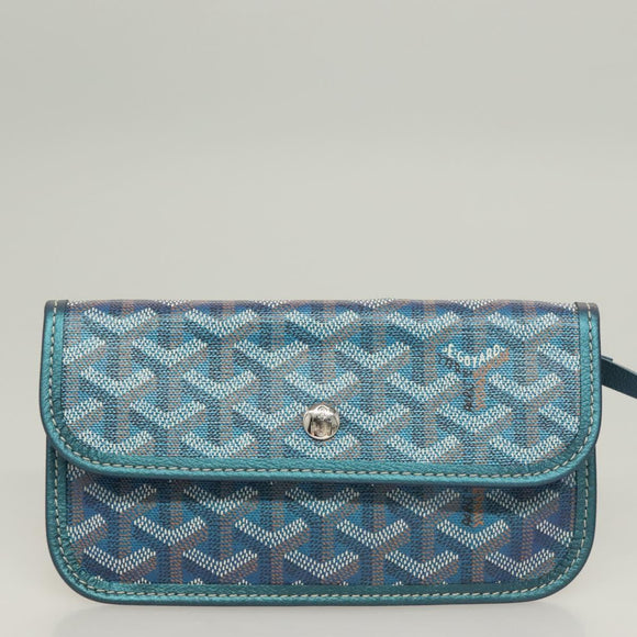 GOYARD Herringbone Saint Louis GM Tote Bag PVC Blue Auth sw389SM