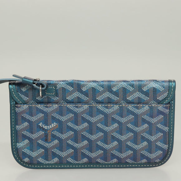 GOYARD Herringbone Saint Louis GM Tote Bag PVC Blue Auth sw389SM