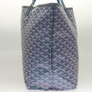 GOYARD Herringbone Saint Louis GM Tote Bag PVC Blue Auth sw389SM-3