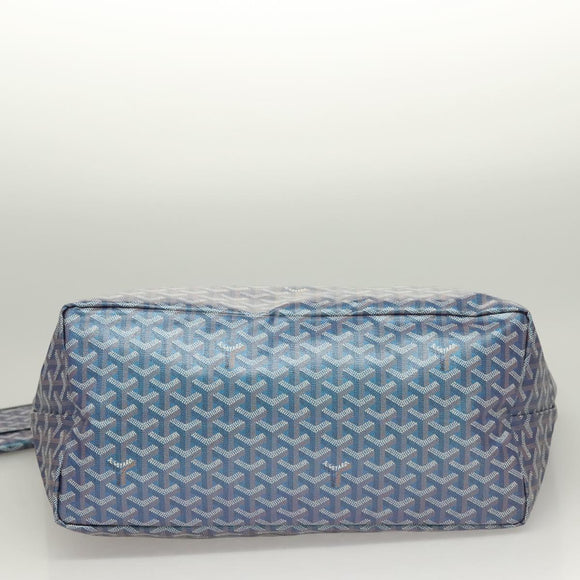 GOYARD Herringbone Saint Louis GM Tote Bag PVC Blue Auth sw389SM