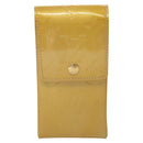 LOUIS VUITTON Monogram Vernis Green Cigarette Case Beige M91048 LV Auth sw408-13