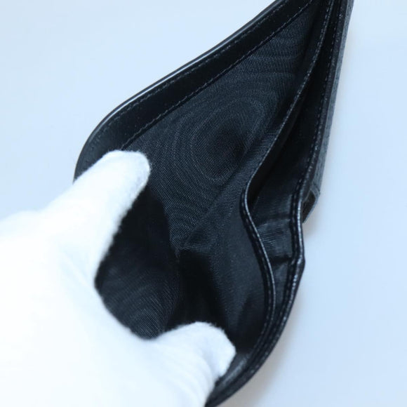 GUCCI GG Canvas Off The Grid Bifold Wallet Black Beige 625574 Auth sw410