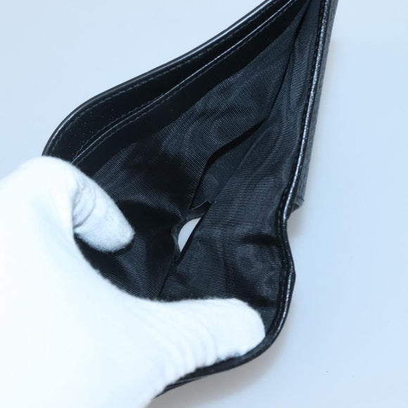 GUCCI GG Canvas Off The Grid Bifold Wallet Black Beige 625574 Auth sw410